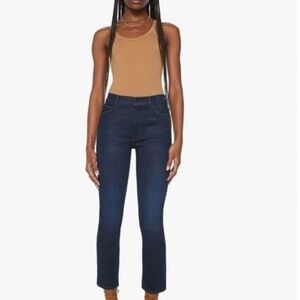 Mother The Mid Rise Dazzler Ankle Sz 26